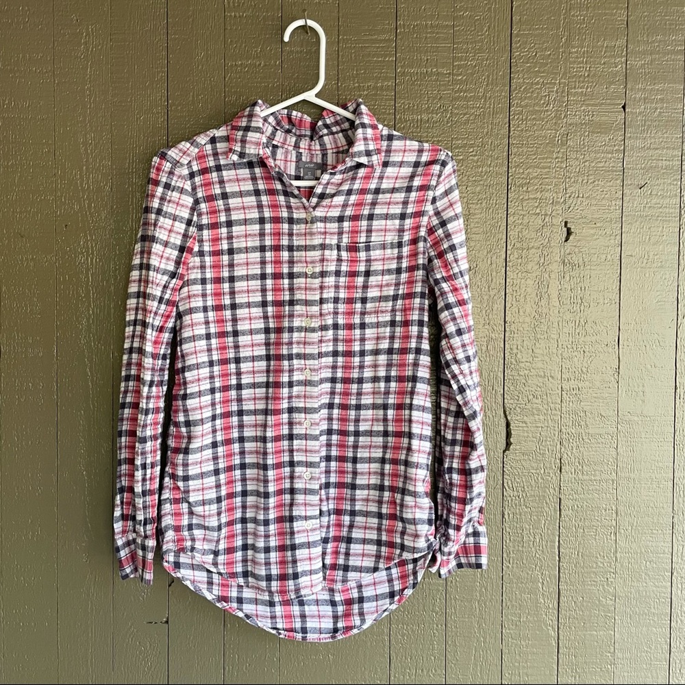 Aerie Red, Pink and Grey Flannel